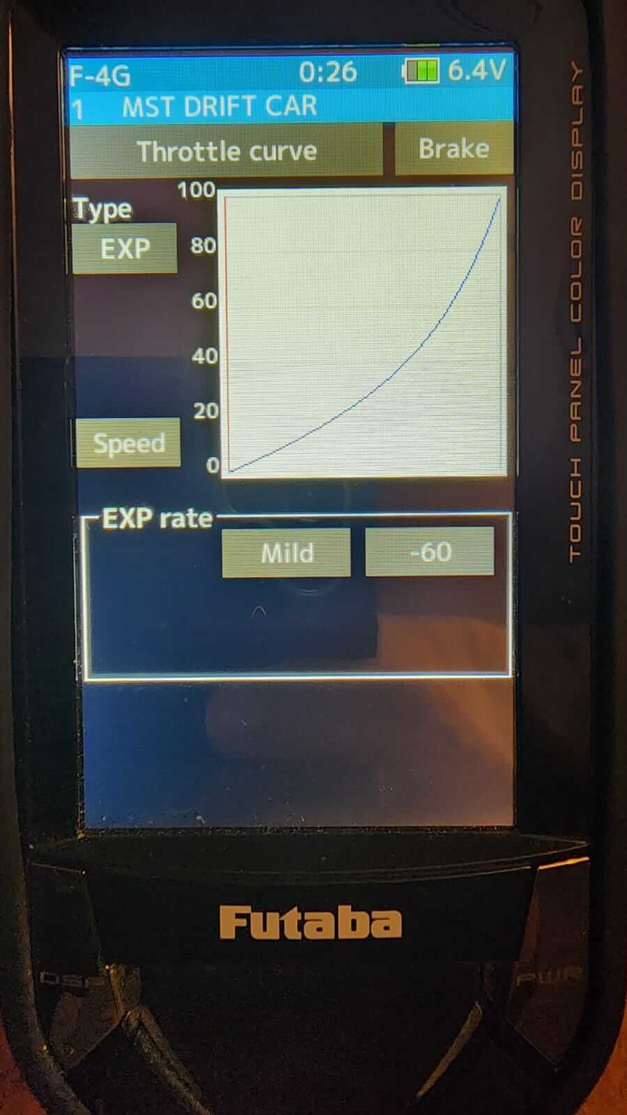 RC Drift Throttle Control