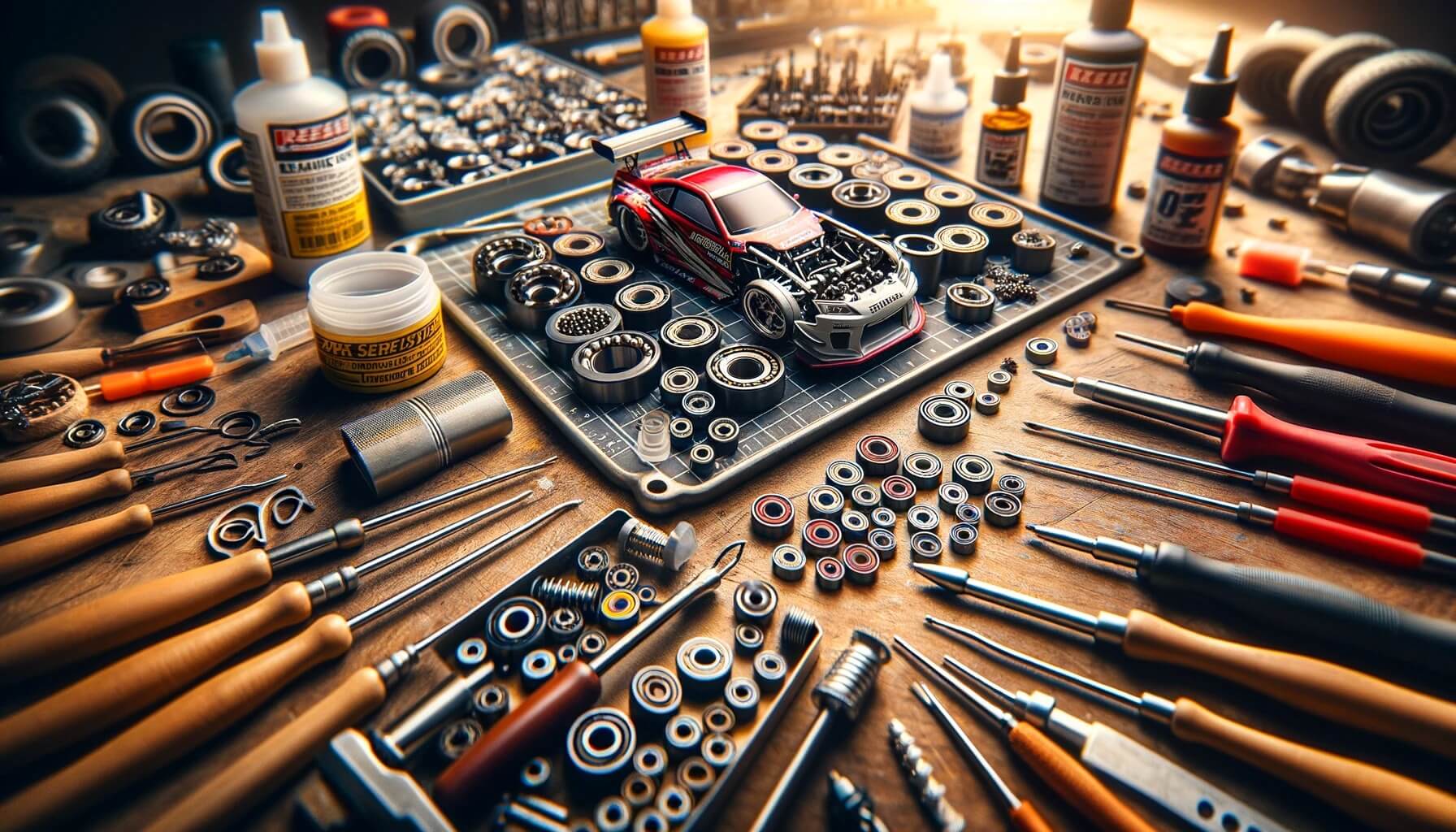 RC Drift Car Bearing Maintenance